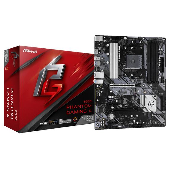Материнська плата ASRock B550 PHANTOM GAMING 4 | Зображення 1