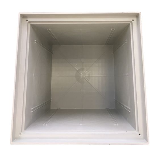 Колодязь кабельний пластиковий ККп-4 з кришкою 400х400х400мм Ny95505630 | Зображення 2