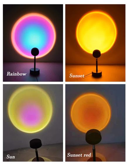 Лампа с проекцией рассвета ∙ Проекционный светильник USB с эффектом солнца SUN LAMP | Зображення 3