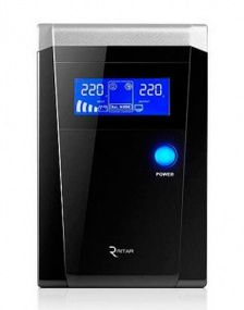 Джерело безперебійного живлення RITAR RTSW-600 LCD (500VA/350Вт)