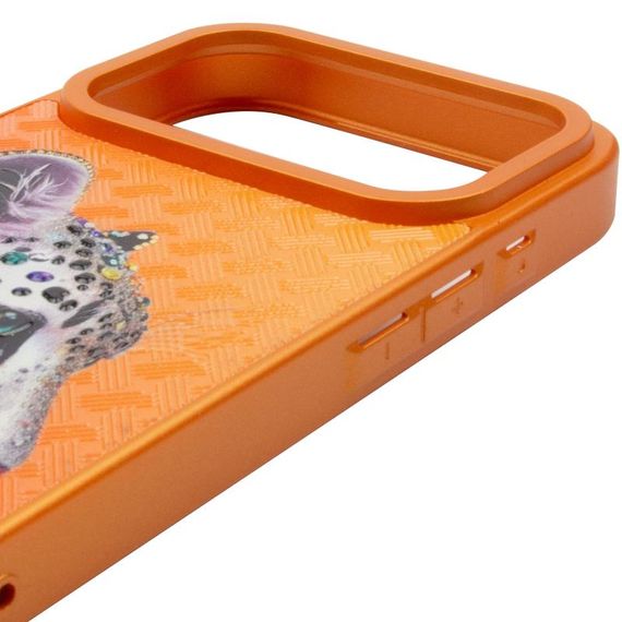 Чохол TPU+PC Crystal Hunt with Magnetic Fit для Apple iPhone 17 Pro (6.3") Orange | Зображення 2