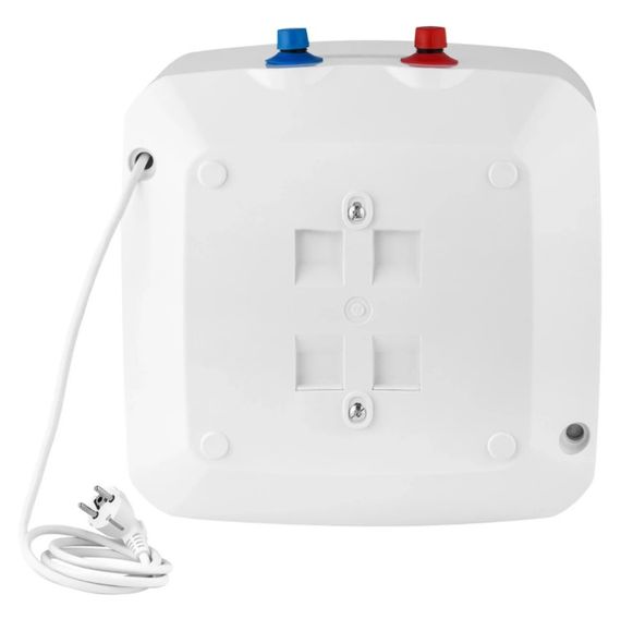 Водонагрівач Kroner Small K10SU1.5 1500 Вт, "мокрий" ТЕН, 10 л, квадратний, вертикальний, під мийкою, білий (CV034585) | Зображення 4