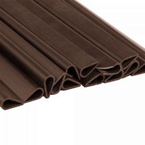 Кліпси для огороджувальних стрічок Bradas 450 г коричневі 20 шт TOBK1920BR