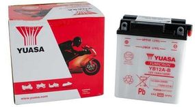 Аккумулятор МОТО Yuasa 12V 12,6Ah YuMicron Battery YB12A-A (сухозаряжений)