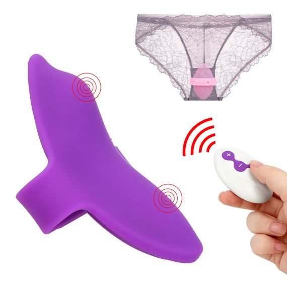 Многофункциональный вибратор в трусики розового цвета (USB) | Зображення 8