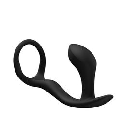 Анальная пробка с эрекционным кольцом Fun Factory Bootie Ring Black