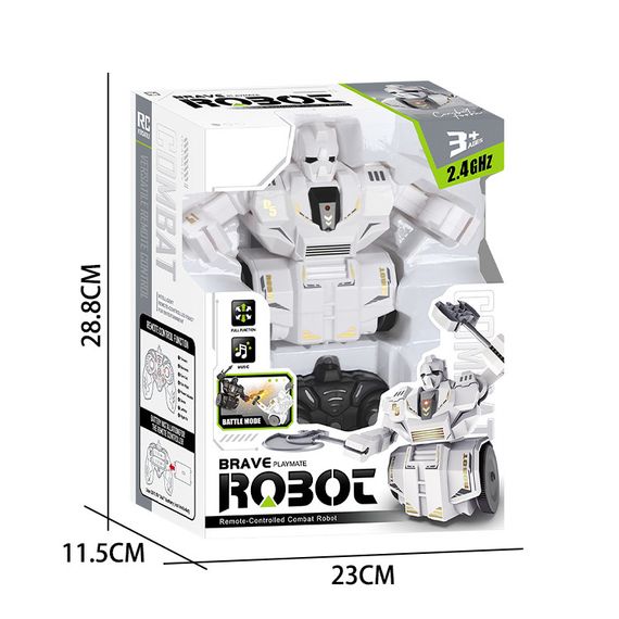 Интерактивный боевой робот JJRC R33 с пультом | ИК-управление, свет, звук, стрельба, танцы | Зображення 4