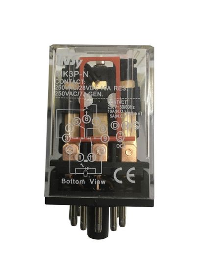 Реле проміжне РП3к3-MK3P 10А 24DС LED 3p Ny95505157