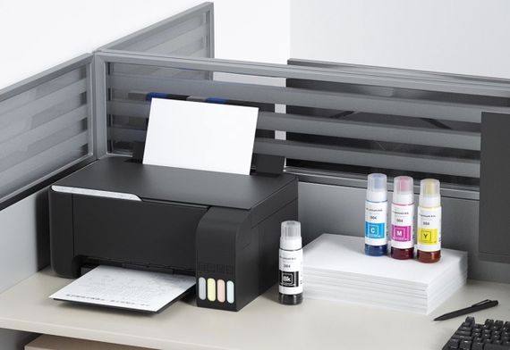 Комплект премиальных чернил для Epson L-3100/3110/3150/3151 (4х70 мл) | Зображення 3