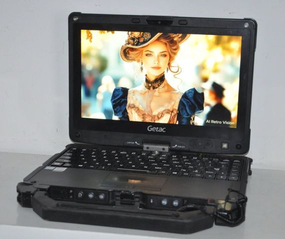 Захищений нетбук-трансформер Getac V110 G4 / 11.6" (1366x768) IPS Touch / Intel Core i7-7500U (2 (4) ядра по 2.7 - 3.5 GHz) / 8 GB DDR4 / 128 GB SSD / Intel HD Graphics 620 / WebCam / Стілус / Windows 11 Pro / Два АКБ б/в + Подарунок Миша та флешка | Зображення 6