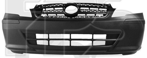 Передний бампер Mercedes Vito (10-14) серый, текстура (FPS) A63988069709B51