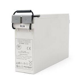 Акумуляторна батарея MONBAT FRONT TERMINAL 12MVR200 AGM 12V/200 Ah, 555x125x316 мм, 59.2 кг