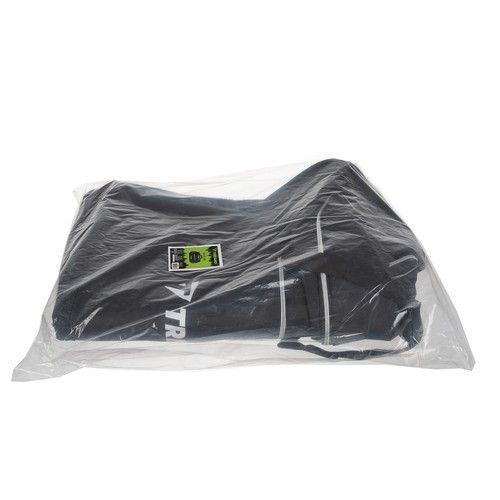 Дорожня сумка 180 л 40x50x90 см водонепроникна з плечовим ременем (чорна) | Зображення 8