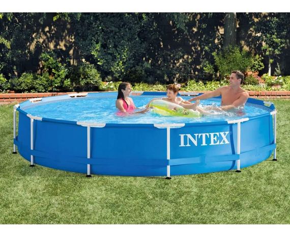 Круглий каркасний басейн 366х76см,  Intex 28210 | Зображення 3