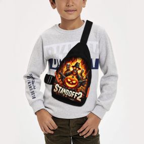 Сумка через плече дитяча Standoff 2 29х17 см сумка слінг для хлопчика (02017)