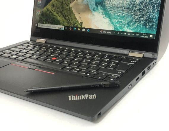 Ультрабук-трансформер Б-клас Lenovo Thinkpad L13 Yoga Gen 2 / 13.3" (1920x1200) IPS Touch / Intel Core i3-1115G4 (2 (4) ядра по 3.0 - 4.1 GHz) / 8 GB DDR4 / 256 GB SSD / Intel UHD Graphics / WebCam / Win 10 Pro б/в | Зображення 8