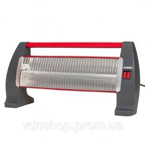 Кварцовий портативний обігрівач Asel H-30-41 1400 Вт, Підлогові обігрівачі кварцові PY-40