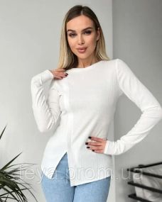 Свитер цвет молочный размер XL FI_006941