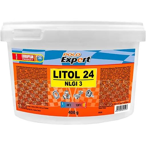 Мастило літієве Polo Expert Літол-24 0,4кг банка пл