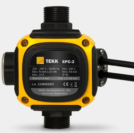 Контролер тиску Tekk Haus ЕРС-2 з вилкою та розеткою | Зображення 1