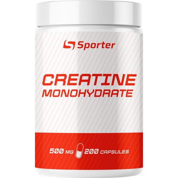 Креатин Sporter Creatine Monohydrate 200 caps