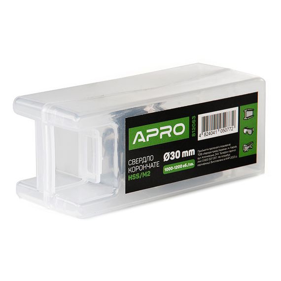 Свердло корончасте HSS/М2 Ø 30 мм APRO 8120631 | Зображення 1