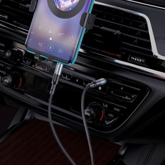 Кабель Hoco AUX Кабель aux Aux-кабель Стерео кабель aux кабель AUX в машину Аукс кабель | Зображення 6