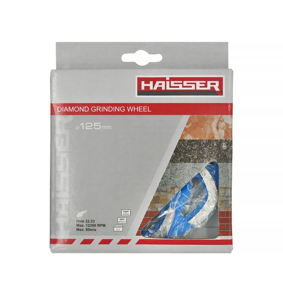 Фреза алмазна 125x22,23мм HAISSER 4412613 | Зображення 2