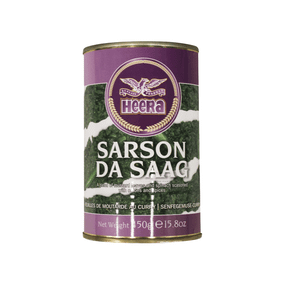 Готова страва каррі з листя гірчиці Сарсон ка Сааг  Sarson Ka Saag 450г Heera 5031416081524