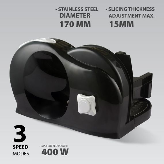 Слайсер Maestro MR-591 400 Вт черный | Зображення 2