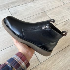 Теплі черевики з натуральної шкіри 41 розмір