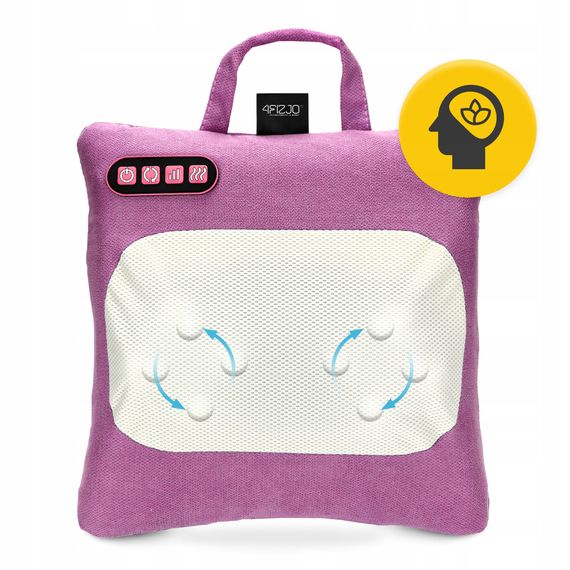 Подушка-масажер 4FIZJO Shiatsu Lite Violet (P-5905973404129) | Зображення 8