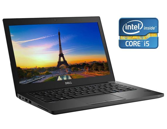 Ультрабук Dell Latitude 7480 / 14" (1920x1080) IPS / Intel Core i5-7300U (2 (4) ядра по 2.6 - 3.5 GHz) / 8 GB DDR4 / 256 GB SSD / Intel HD Graphics 620 / WebCam б/у
