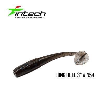 Силиконовая приманка, Съедобный силикон Intech Интеч Long Heel 3 "8 шт IN54