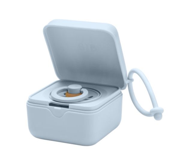 Контейнер для пустушок BIBS Pacifier Box baby blue