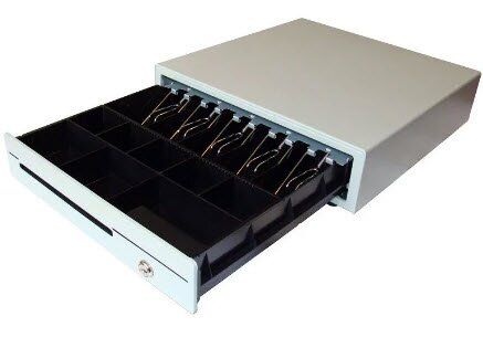 Денежный ящик MAKEN ECD-410W белый | Зображення 1