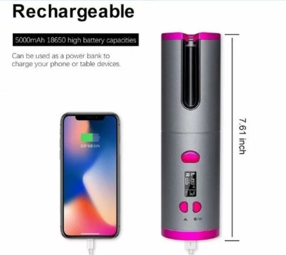 Беспроводной стайлер для завивки волос Ramindong Hair curler RD-060 | Зображення 2
