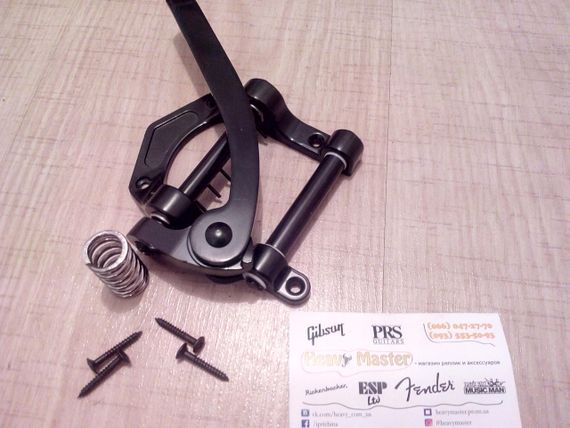 Струнотримач бридж Бігсбі тремоло Bigsby для гітари Gibson SG ES TELECASTER чорний | Зображення 5