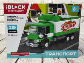 Конструктор IBLOCK Доставка продуктів 219 деталей (PL-921-440) ff