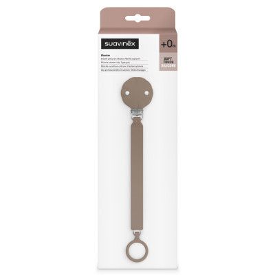 Клипса для пустышек Suavinex Wonder коричневая (402550) | Зображення 4