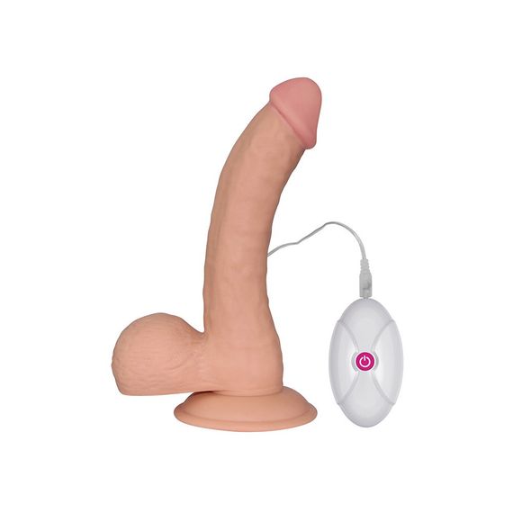 Вібратор на присосці 8.8 THE ULTRA SOFT DUDE VIBRATING Sex Aura | Зображення 1
