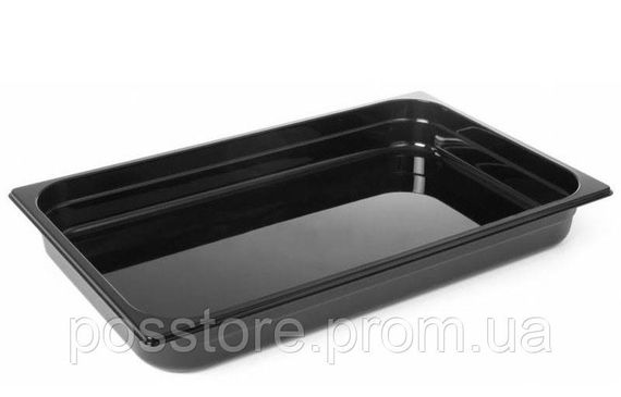 Гастроемкость GN 1/1-65 из чёрного поликарбоната, Cambro (12CW-110)