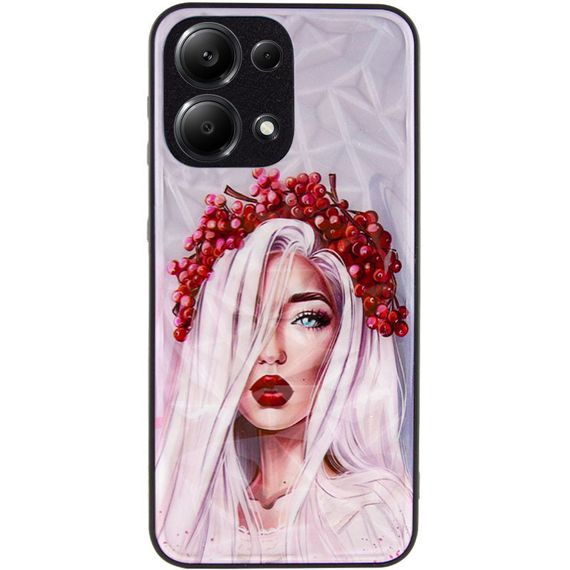 TPU+PC чехол Prisma Ladies для Xiaomi Poco X6 / Note 13 Pro 5G Ukrainian Girl | Зображення 1