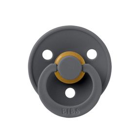Соска пустушка Bibs Colour Round 0-6 міс Iron