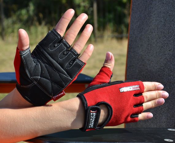 Рукавички для фітнесу Power System PS-2250 Pro Grip Red L | Зображення 6