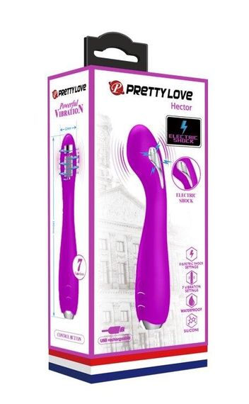 Вібратор Pretty Love-HECTOR G-SPOT VIBRATOR з електростимуляцією, BI - 014765 Sex Aura | Зображення 9
