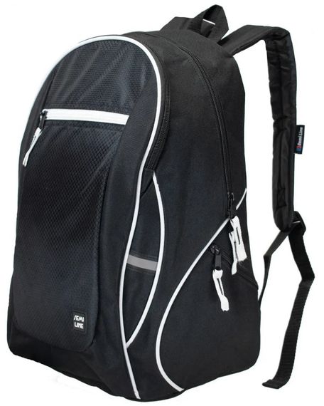 Рюкзак міський Semi Line 28 Black/White Elements (J4919-1)