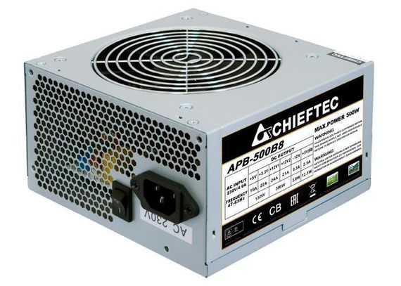 Блок питания Chieftec 500W (APB-500B8) (APB-500B8)