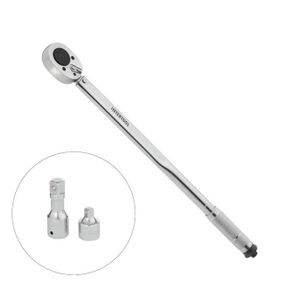 Ключ динамометричний 3/4", 70-420 Нм, перехідник 3/4"×1/2'', подовжувач 100 мм 3/4", STORM INTERTOOL XT-9010