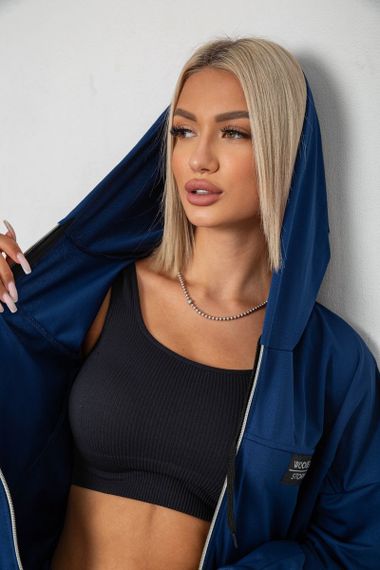 Спортивный костюм женский, цвет синий, 238R114-2 | Зображення 4